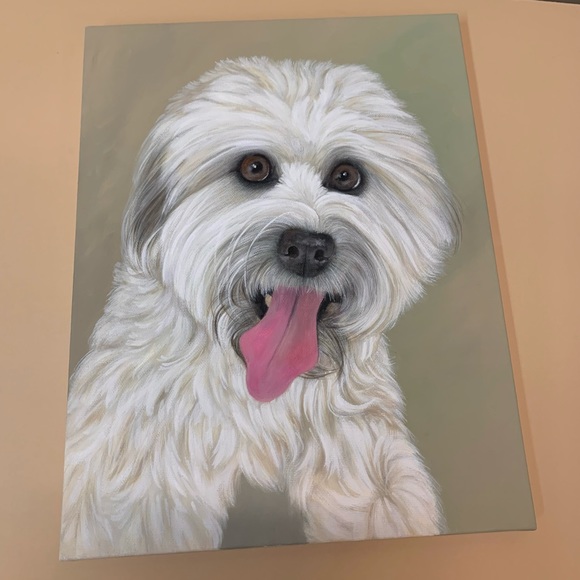 Large Original Acrylic Painting on Canvas - Picture 3 of 3